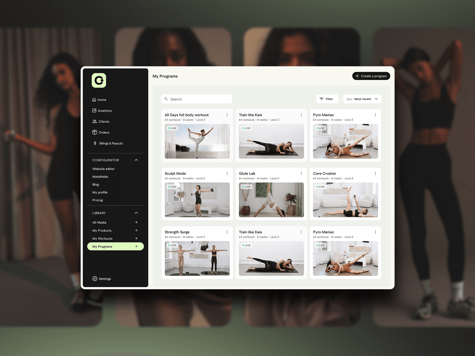 All-in-One SaaS for Fitness Brands screenshot 5