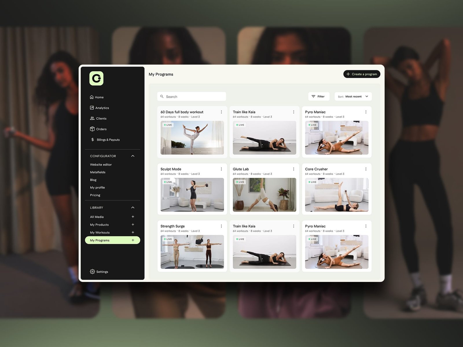 All-in-One SaaS for Fitness Brands screenshot 5