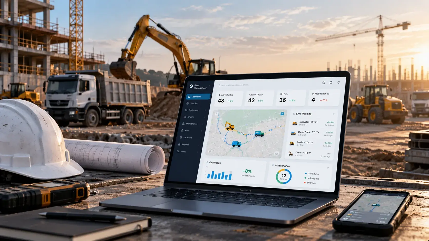 Best Construction Fleet Management Software in 2026: Heavy Equipment, Mixed Fleets and Telematics