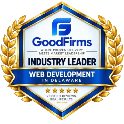 GoodFirms Industry Leader — Web Development in Delaware