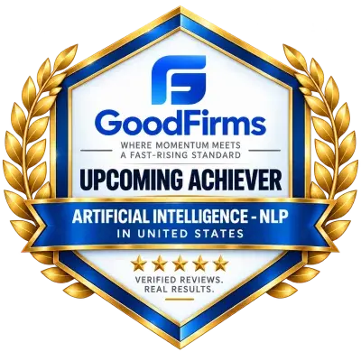 GoodFirms Upcoming Achiever — Artificial Intelligence (NLP) in the United States