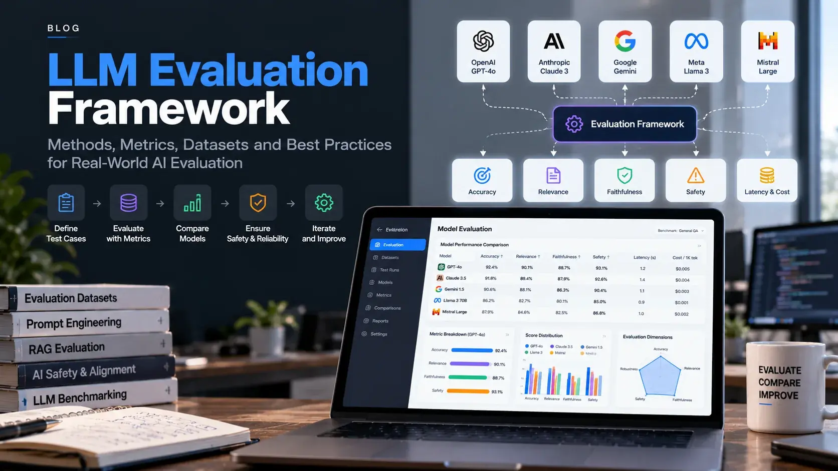 How to Build an LLM Evaluation Framework for AI Apps and Agents: Metrics, Judges and Release Gates