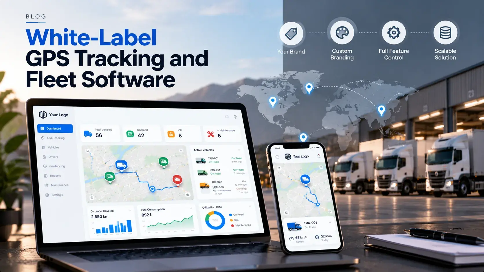 White-Label GPS Tracking and Fleet Management Software: License, Self-Host or Build (2026)