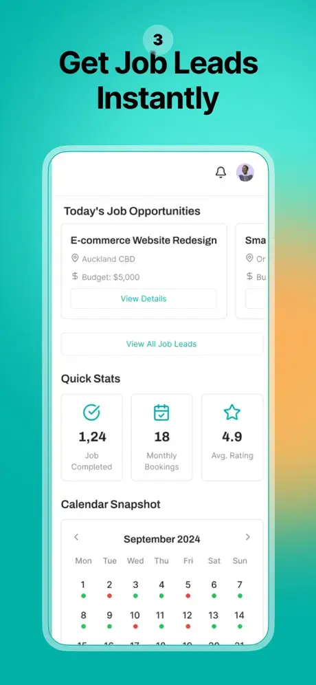 BizConnect — On-Demand Services Marketplace App for New Zealand screenshot 3