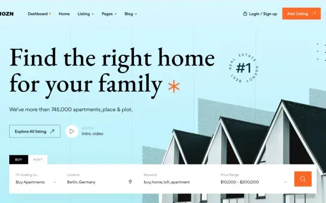 Hozn: Full-Stack Real Estate Listing & Management Platform