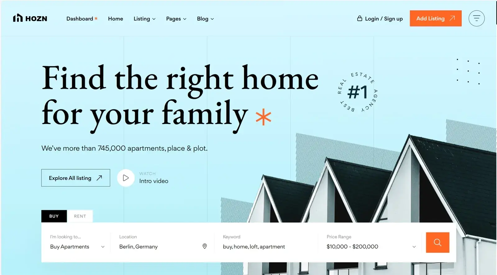 Hozn — Full-Stack Real Estate Listing & Management Platform