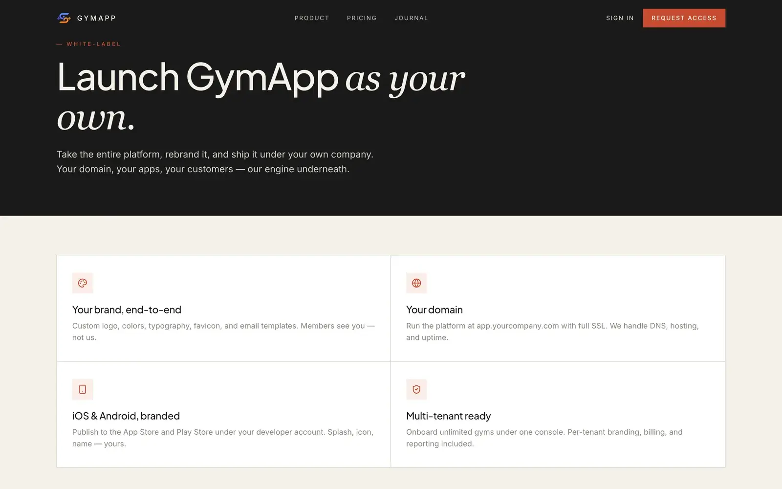 GymApp — Fitness & Gym Management SaaS screenshot 5